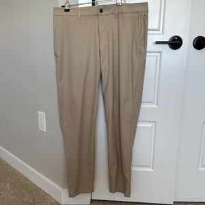 Lululemon Men’s Khaki Dress Pants (Size 33/32)